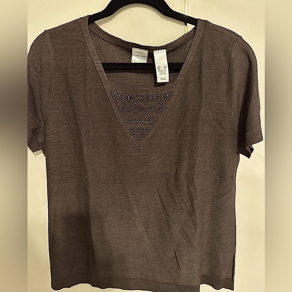 NEW silk/rayon sweater-XL
